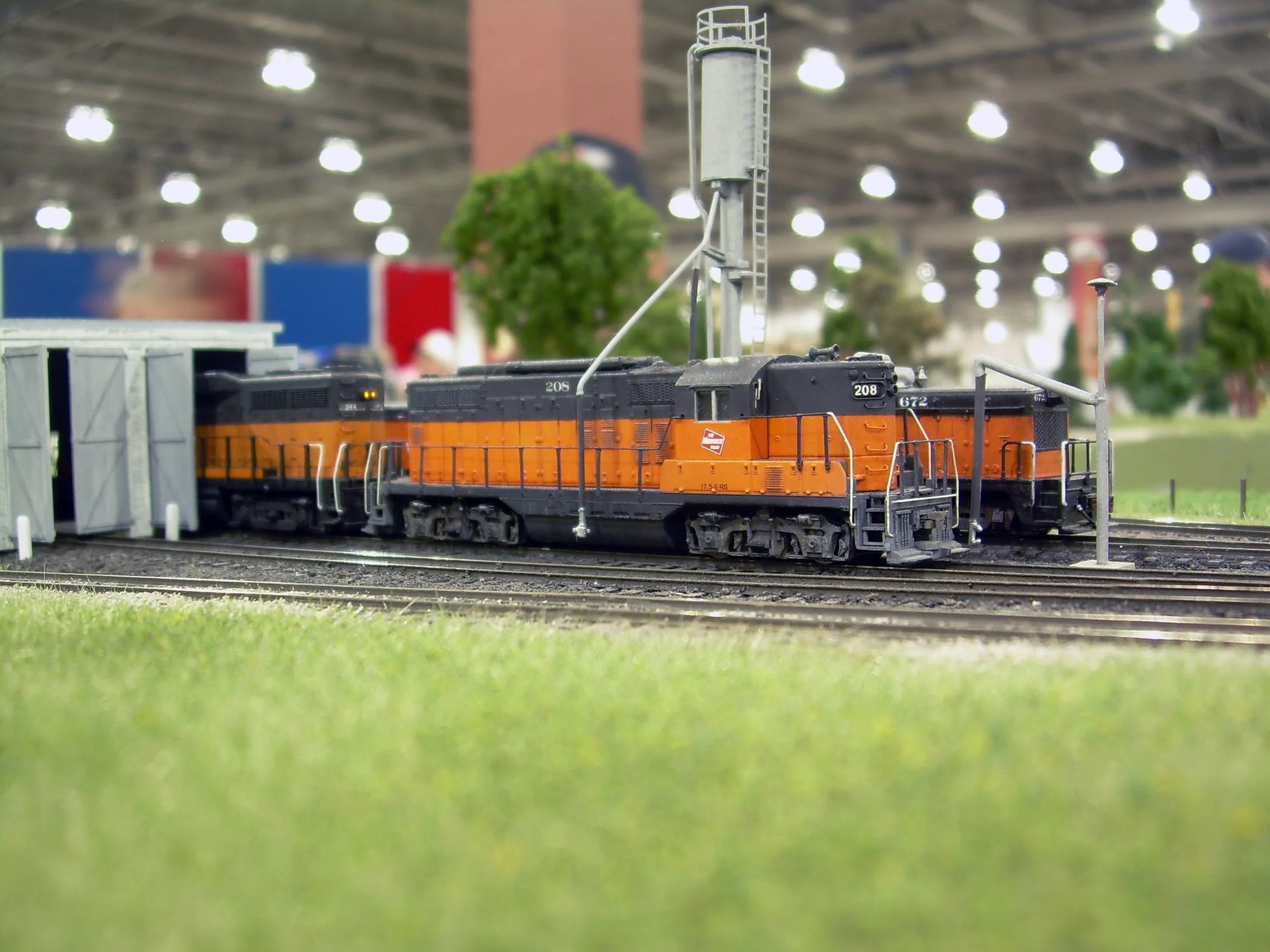 Trainfest 2009 club setup
