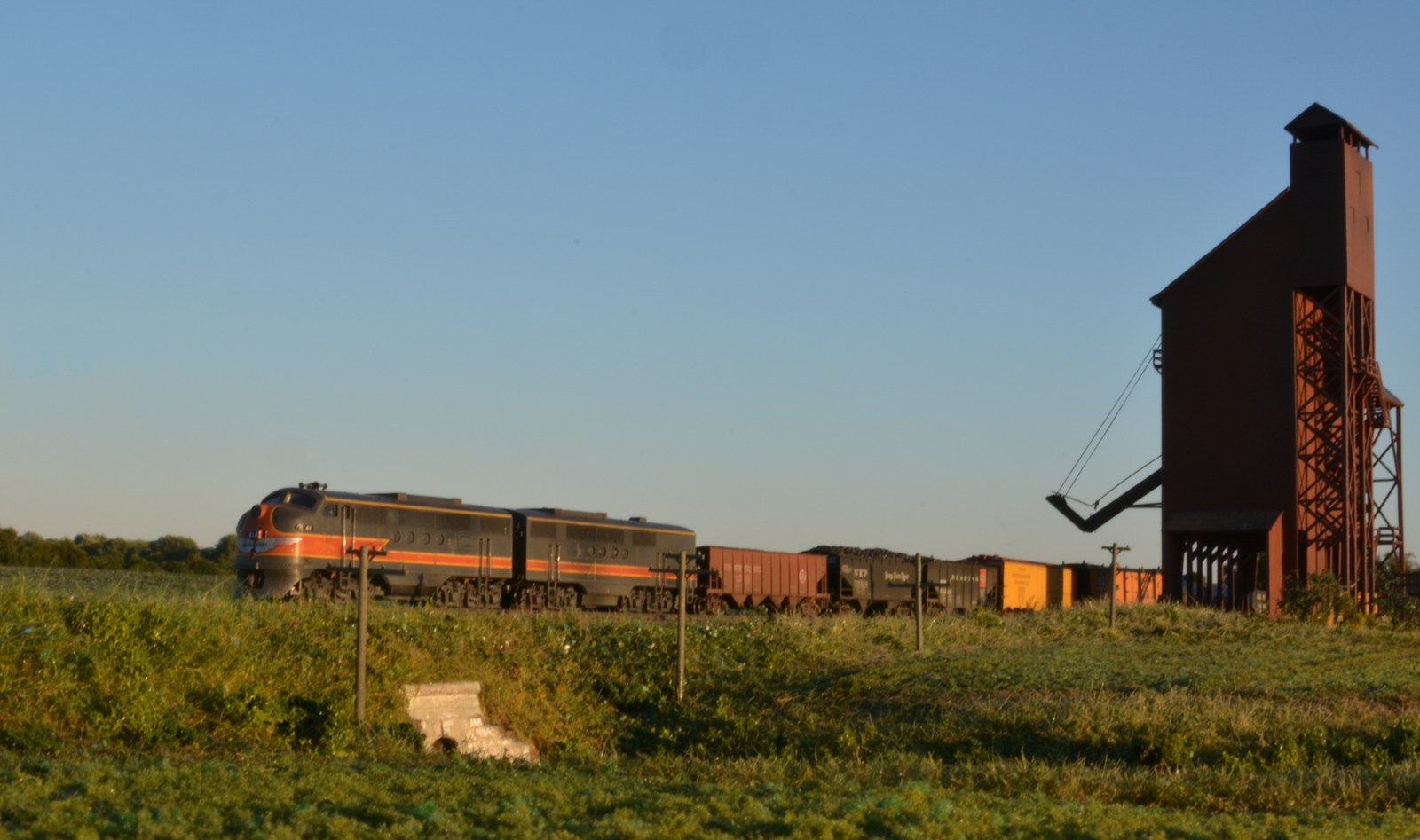 Scene on the Modutrak Sturtevant module