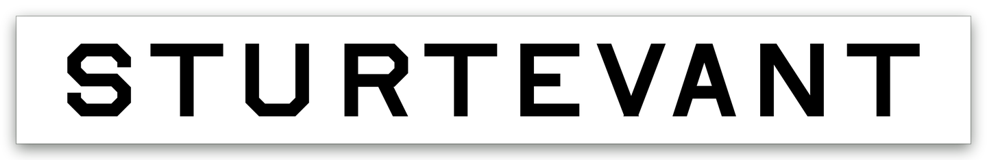 STURTEVANT station sign